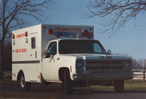 1975 GMC ambulance, PN-40